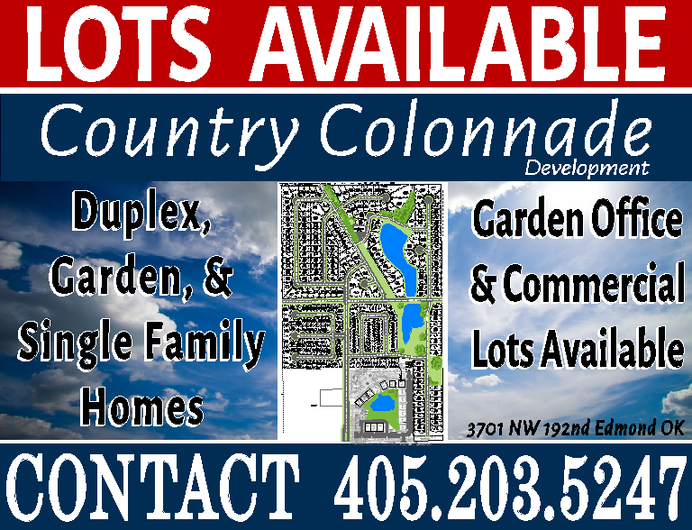 Country Colonnade - Duplex, Garden & Single Family Homes Sign